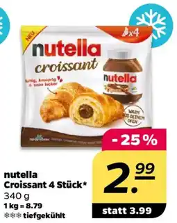 NETTO nutella Croissant 4 Stück Angebot