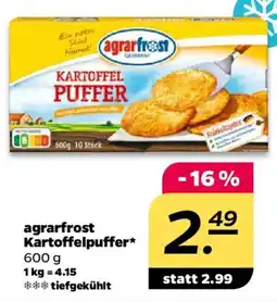 NETTO agrarfrost Kartoffelpuffer Angebot