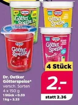 NETTO Dr. Oetker Götterspeise Angebot