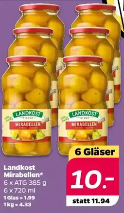 NETTO Landkost Mirabellen Angebot