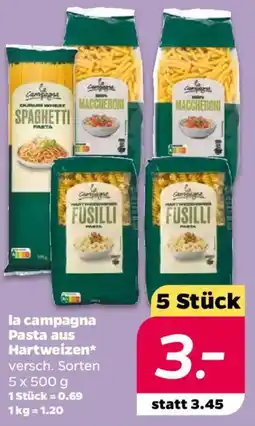 NETTO la campagna Pasta aus Hartweizen Angebot
