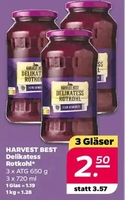 NETTO HARVEST BEST Delikatess Rotkohl Angebot