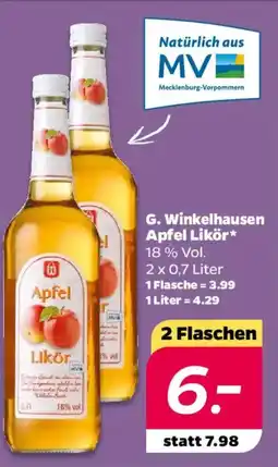 NETTO G. Winkelhausen Apfel Likör Angebot