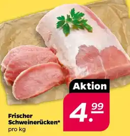NETTO Frischer Schweinerücken Angebot