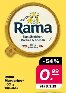 NETTO Rama Margarine Angebot