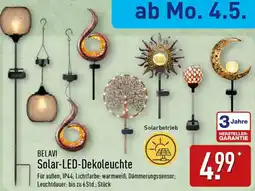 Aldi Nord BELAVI Solar-LED-Dekoleuchte Angebot