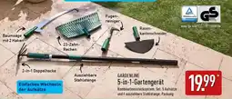 Aldi Nord GARDENLINE 5-in-1-Gartengerät Angebot