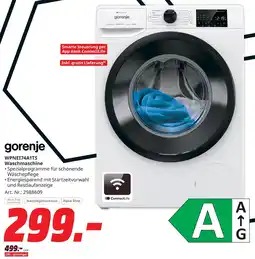 MediaMarkt gorenje WPNEI74A1TS Waschmaschine Angebot