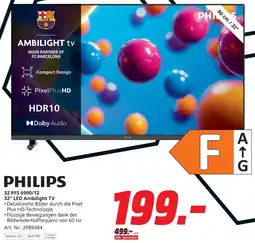 MediaMarkt PHILIPS 32 PFS 6900/12 32" LED Ambilight TV Angebot