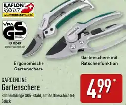 Aldi Nord GARDENLINE Gartenschere Angebot