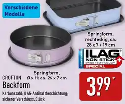Aldi Nord CROFTON Backform Angebot