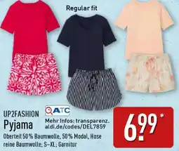 Aldi Nord UP2FASHION Pyjama Angebot