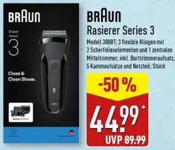 Aldi Nord BRAUN Rasierer Series 3 Angebot