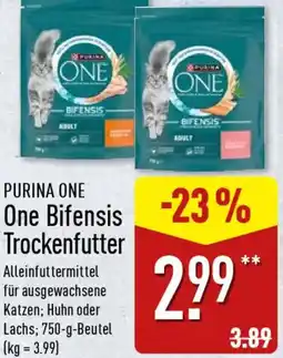 Aldi Nord PURINA ONE One Bifensis Trockenfutter Angebot