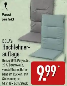 Aldi Nord BELAVI Hochlehnerauflage Angebot