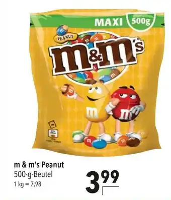 CITTI Markt M&M's Peanut 500g Angebot