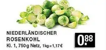 Edeka Zurheide Niederländischer Rosenkohl Angebot