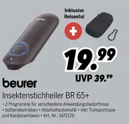 MEDIMAX beurer Insektenstichheiler BR 65+ Angebot