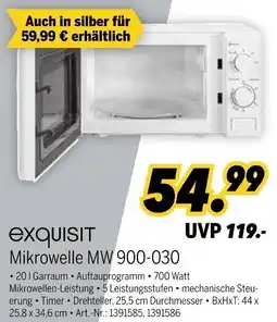 MEDIMAX Exquisit Mikrowelle MW 900-030 Angebot