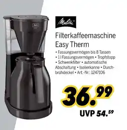 MEDIMAX Melitta Filterkaffeemaschine Easy Therm Angebot