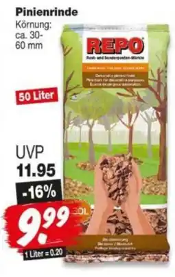 Repo Markt REPO Pinienrinde Angebot