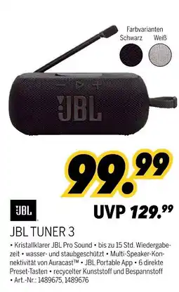 MEDIMAX JBL TUNER 3 Angebot