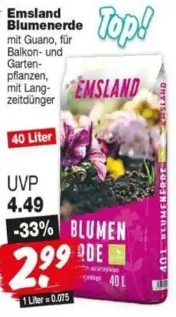 Repo Markt Emsland Blumenerde Angebot