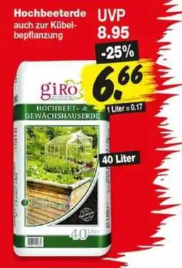 Repo Markt giRo Hochbeeterde Angebot