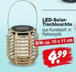 Repo Markt LED-Solar Tischleuchte Angebot