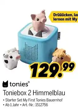 MEDIMAX tonies Toniebox 2 Himmelblau Angebot