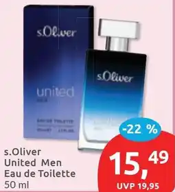 Budni s.Oliver United Men Eau de Toilette Angebot