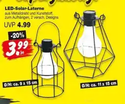 Repo Markt LED-Solar-Laterne Angebot