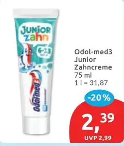 Budni Odol-med3 Junior Zahncreme Angebot