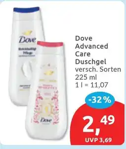 Budni Dove Advanced Care Duschgel Angebot