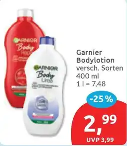 Budni Garnier Bodylotion Angebot