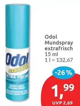 Budni Odol Mundspray extrafrisch Angebot
