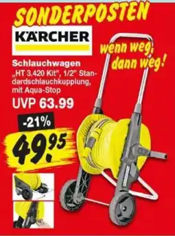 Repo Markt KARCHER Schlauchwagen Angebot