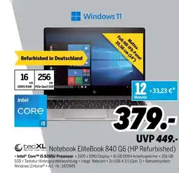 MEDIMAX tecXL Notebook EliteBook 840 G6 (HP Refurbished) Angebot