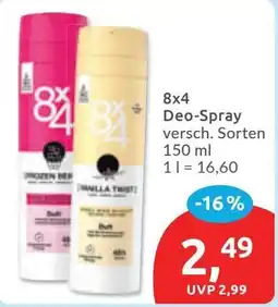 Budni 8x4 Deo-Spray Angebot