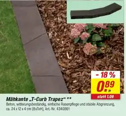 toom Baumarkt Mähkante „T-Curb Trapez" Angebot