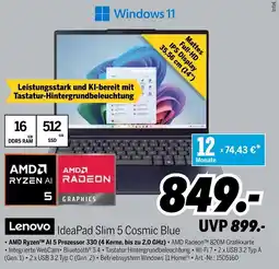 MEDIMAX Lenovo IdeaPad Slim 5 Cosmic Blue Angebot