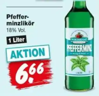 Repo Markt Pfefferminzlikör Angebot