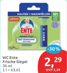 Budni WC Ente Frische Siegel Angebot