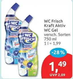 Budni WC Frisch Kraft Aktiv WC Gel Angebot
