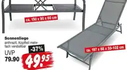 Repo Markt Sonnenliege Angebot