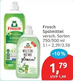 Budni Frosch Spülmittel Angebot