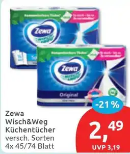 Budni Zewa Wisch&Weg Küchentücher Angebot