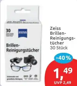 Budni Zeiss Brillen- Reinigungstücher Angebot
