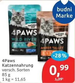 Budni 4Paws Katzennahrung Angebot