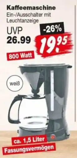 Repo Markt Kaffeemaschine Angebot